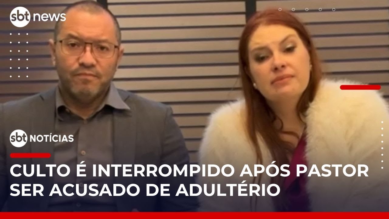 Pastor admite trai&ccedil;&atilde;o ap&oacute;s ser acusado de adult&eacute;rio durante culto | #SBTNot&iacute;cias