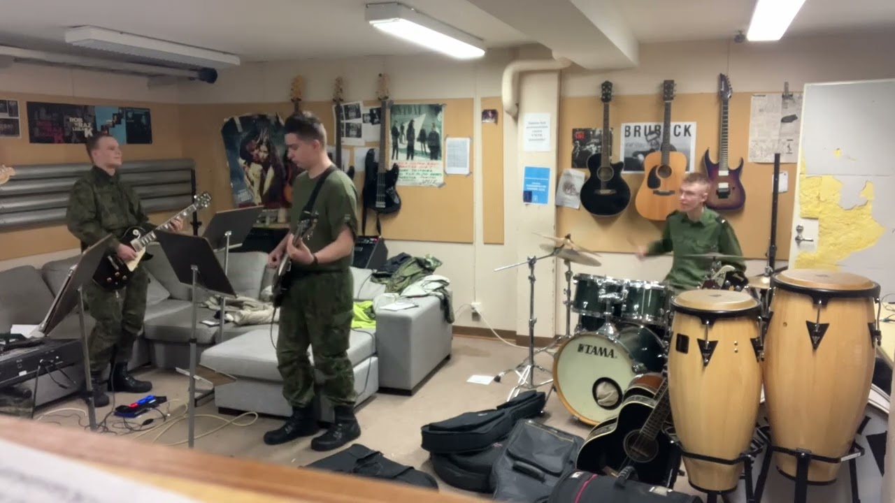 Parolan Marssi goes metal | Conscript Committee band of Armored Brigade | March of Parola
