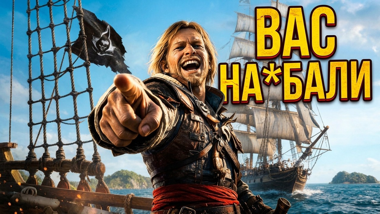 ВАС ОБМАНУЛИ! 🏴&zwj;☠️РЕМЕЙК Black Flag Resynced | Честный обзор Assassin's Creed