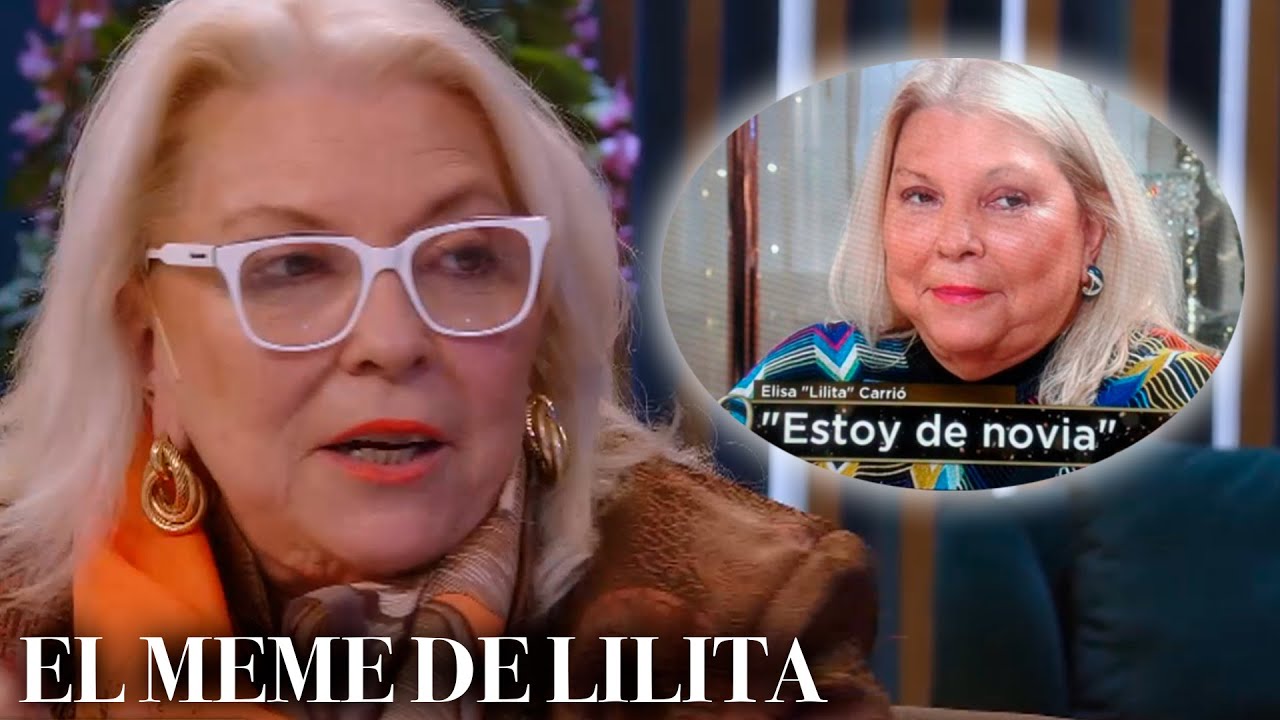 Por PRIMERA VEZ, Lilita Carrió habló de su MEME: 