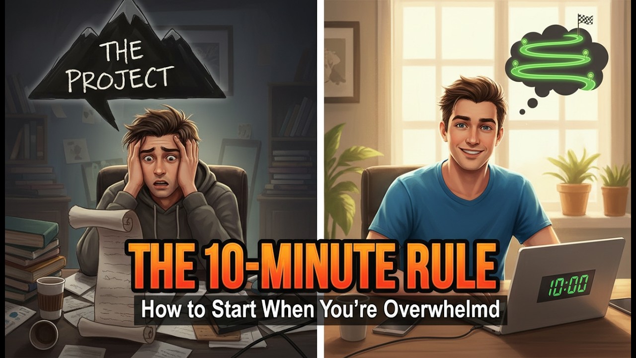 Stuck on Your To-Do List? 10-Minute Rule Changes Everything – A Story That Rise Beyond Failure