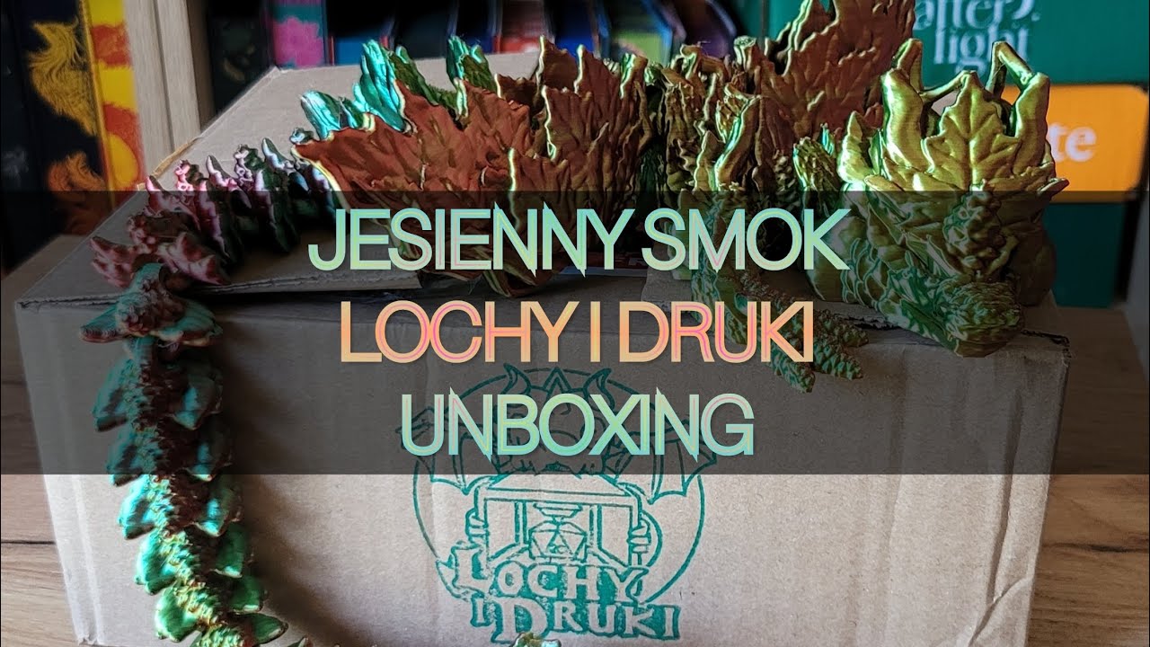 Jesienny smok – Lochy i druki – unboxing