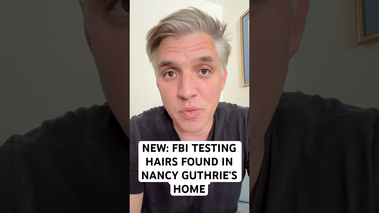The FBI is now testing hairs found in Nancy Guthrie&rsquo;s home.