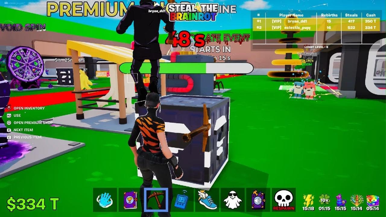 День Святого Патрика приближается в Fortnite, укради мозги!