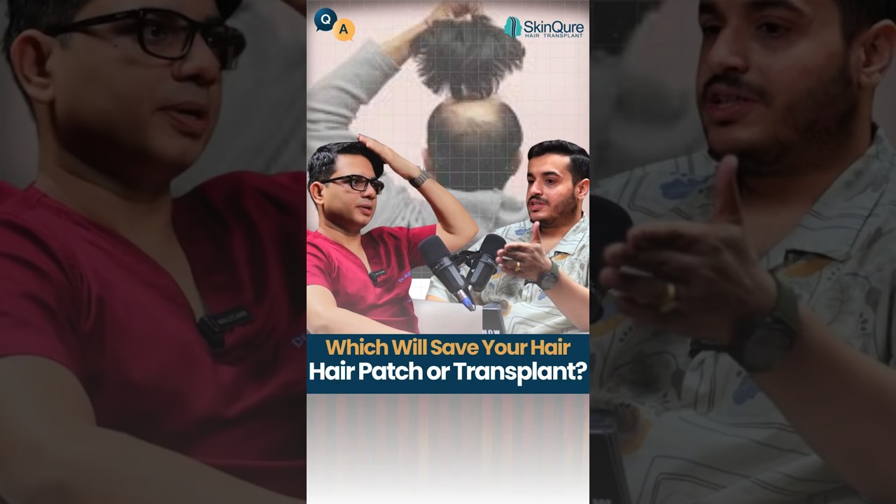 Hair Patch vs Hair Transplant - Which Is Better And Why? | Dr Jangid | #shorts