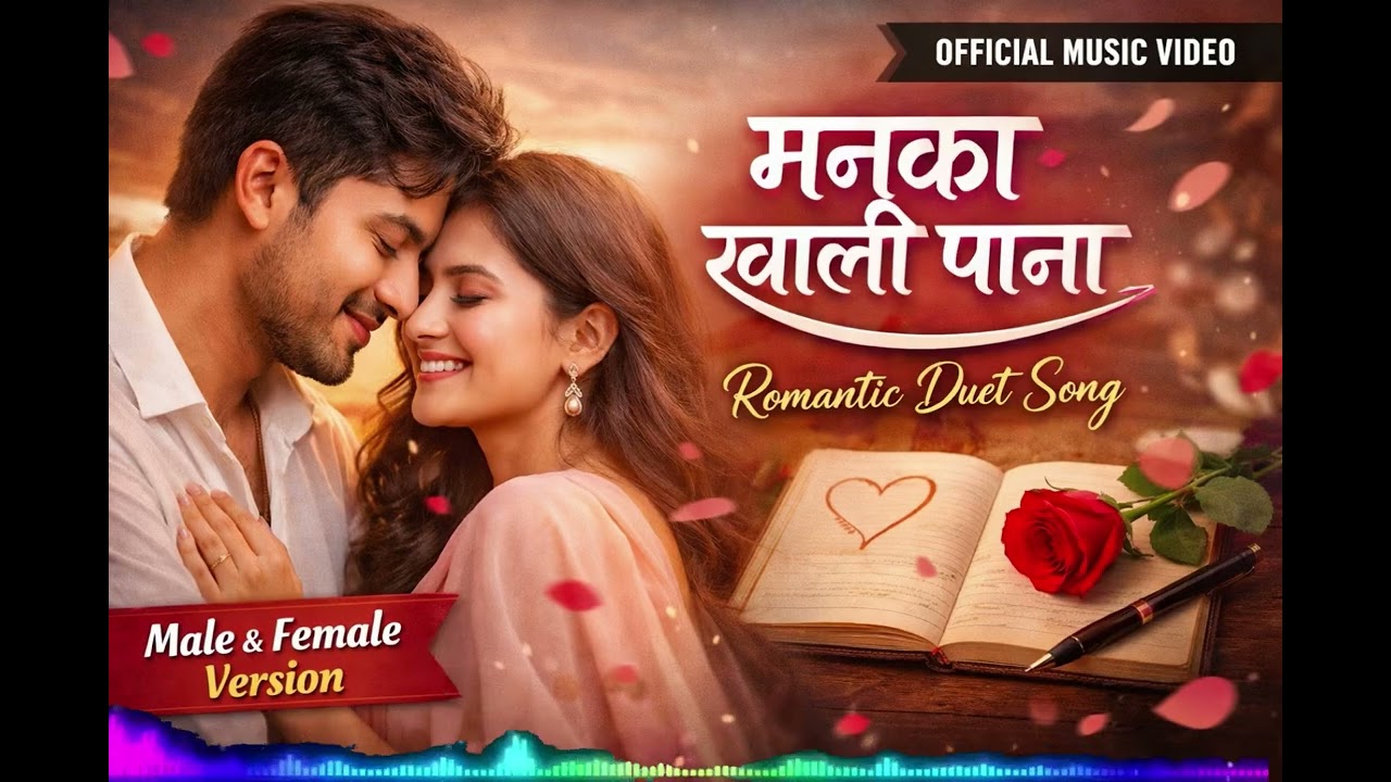 Manka Khali Pana - New Nepali Romantic Song | New Nepali Song मनका खाली पाना