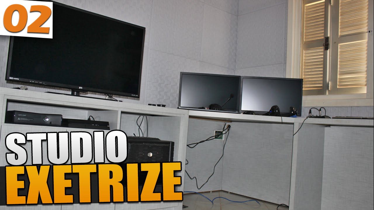 Setup de Grava&ccedil;&atilde;o - Studio EXETRIZE - Parte 2