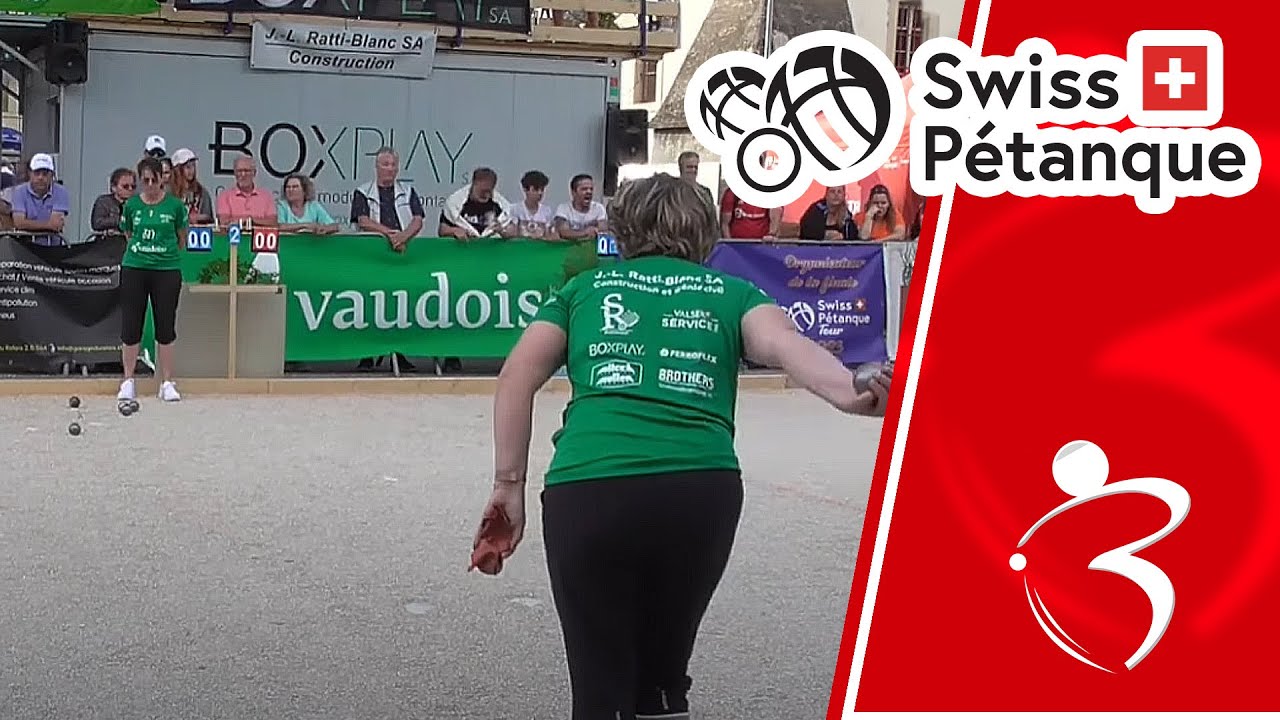 Finale ALTHAUS v s METAIRON : Swiss Pétanque Tour 2024