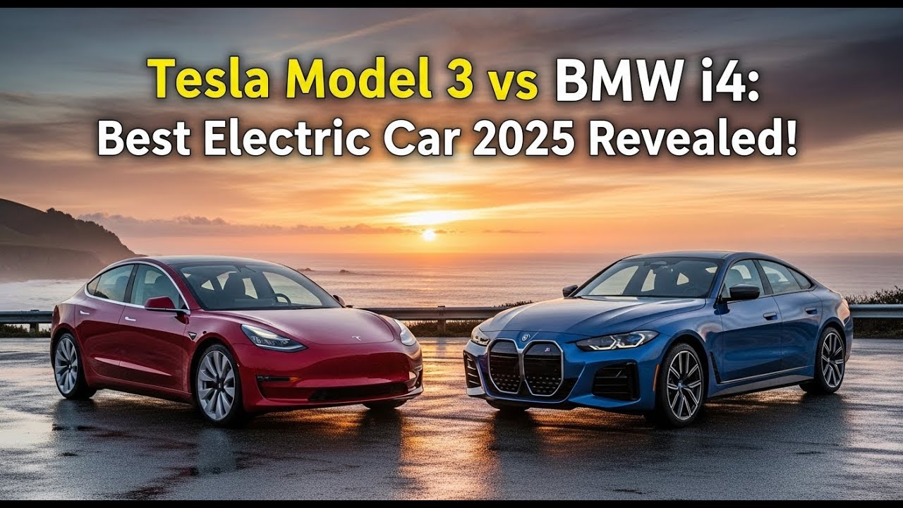 Tesla Model 3 vs BMW i4: Best Electric Car for 2025 Revealed!