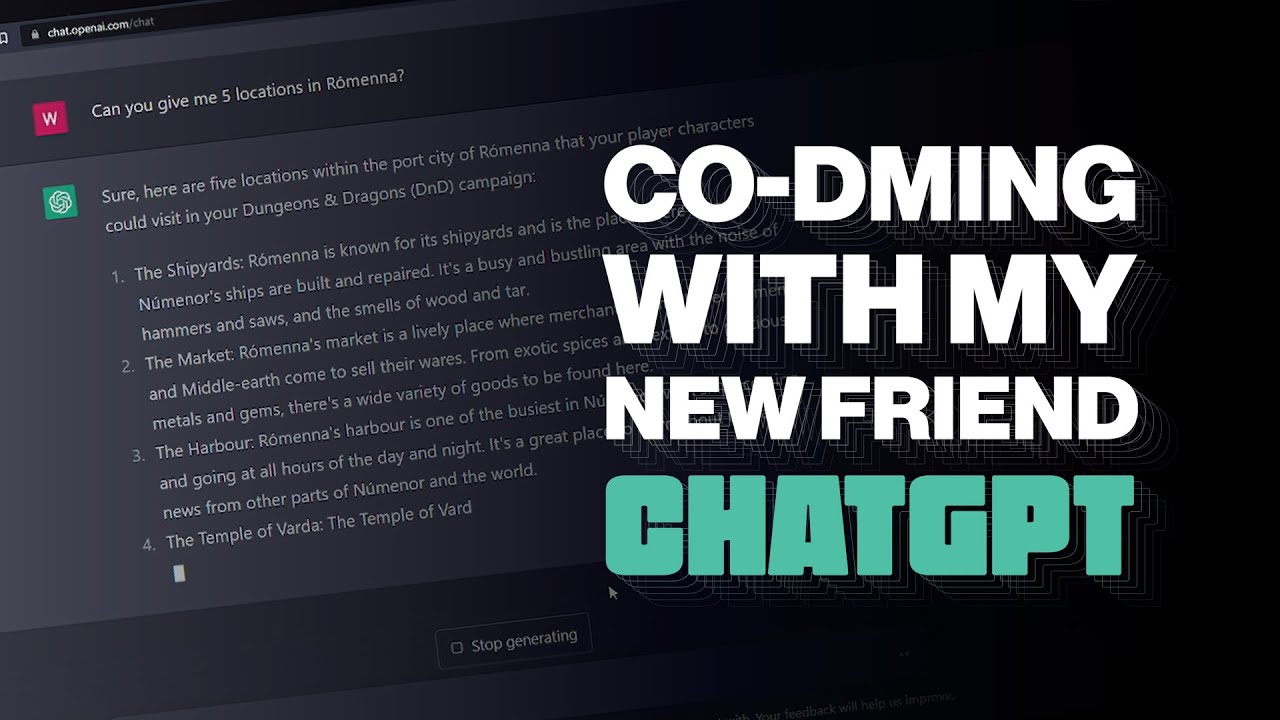 DnD Prep Made Easy: How ChatGPT Can Streamline Your Session Planning