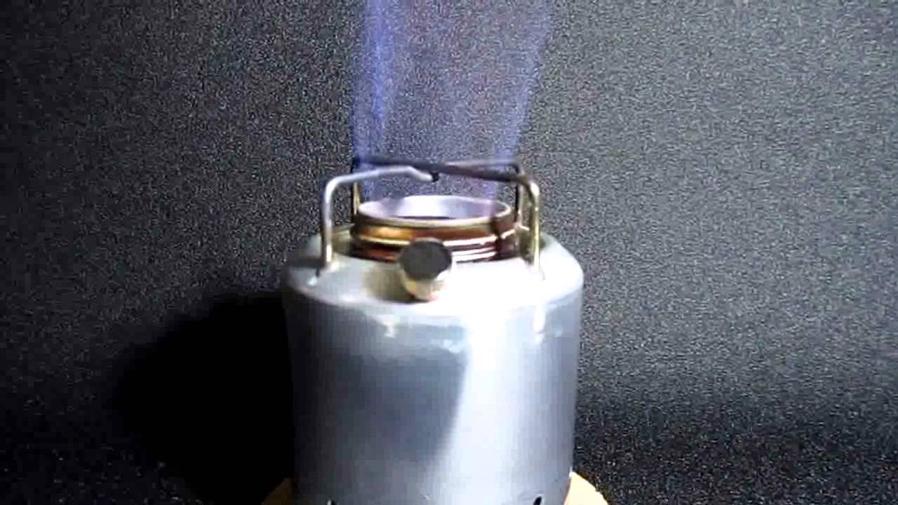 チムニー型ジェットアルコールストーブ 