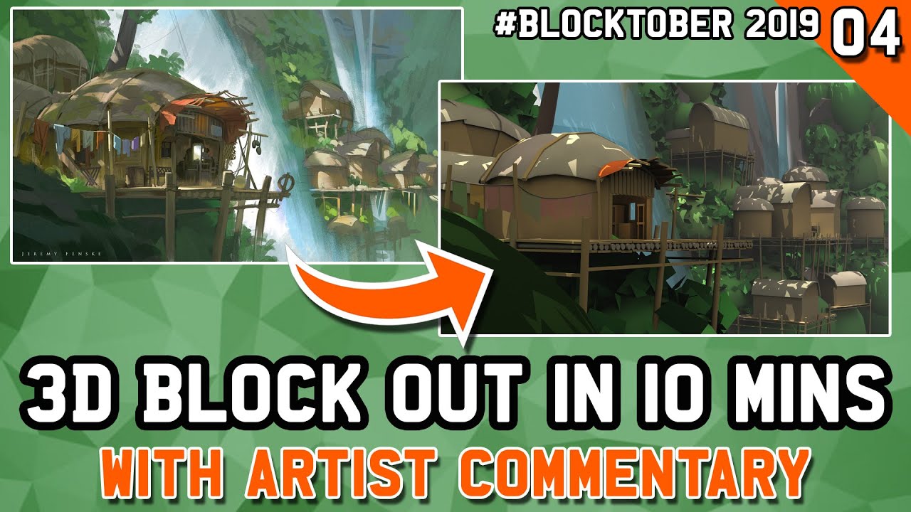 #Blocktober 2019 - Blockout 04 with Artist Commentary