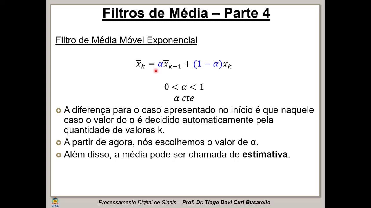 Filtros de Média - Parte 4