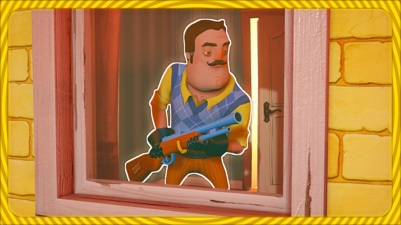 This HELLO NEIGHBOR Fan Game Makes Alpha One A MASTERPEICE