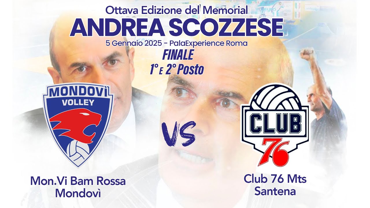 VIII Memorial Andrea Scozzese - FINALE - CLUB 76 CHIERI vs MONDOVI'