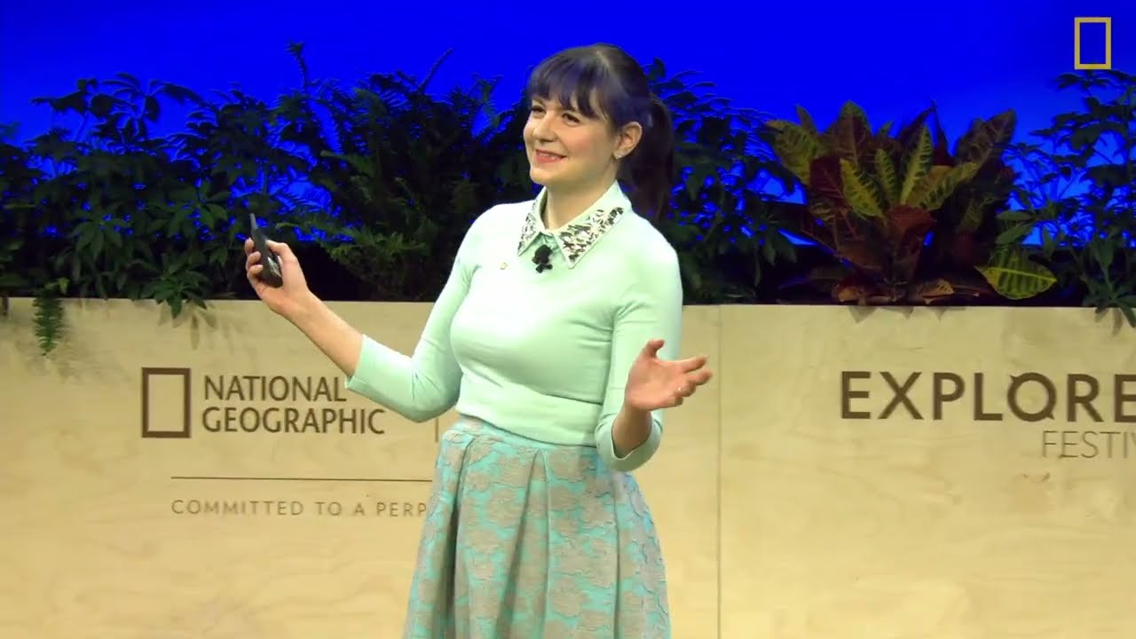 Ariel Waldman's opening talk at National Geographic Explorers Festival