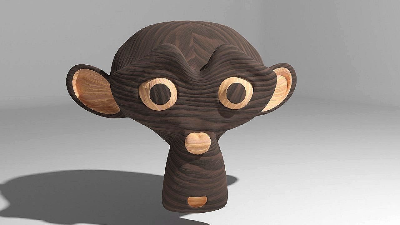 Blender 2.80 11.Ders / Ahşap Maymun (Uv Açılımı ve Texture)