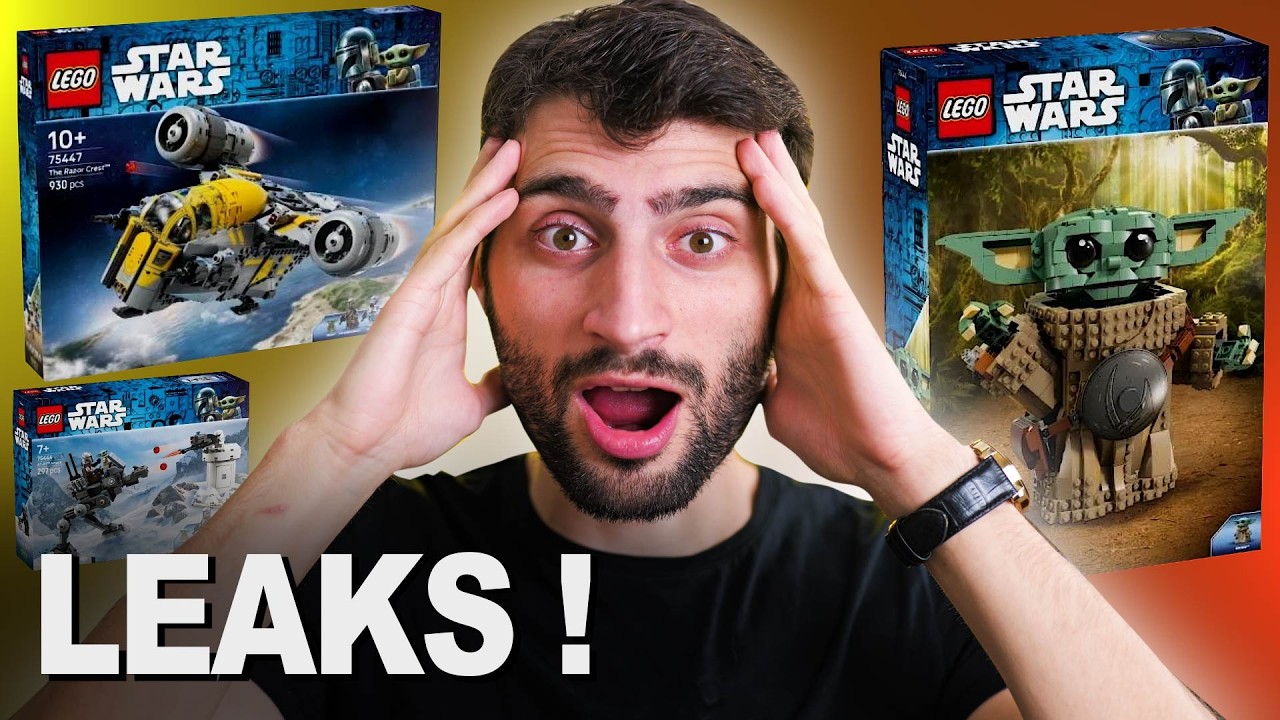 Les VISUELS des SETS LEGO The MANDALORIAN ont FUITÉ !