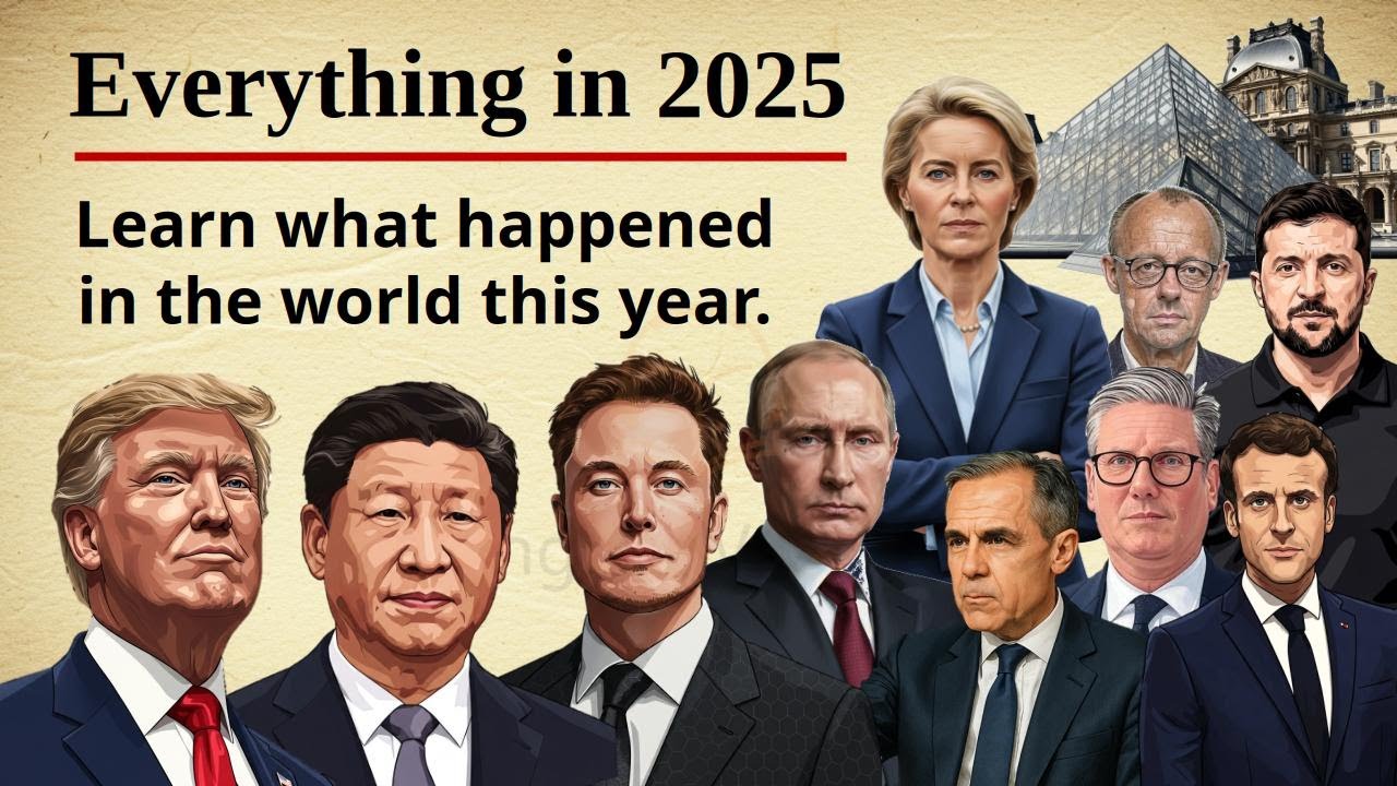 Everything that Happened in 2025 (Almost) || 📅✨ Learn English Through Story Level 2 || Graded Reader