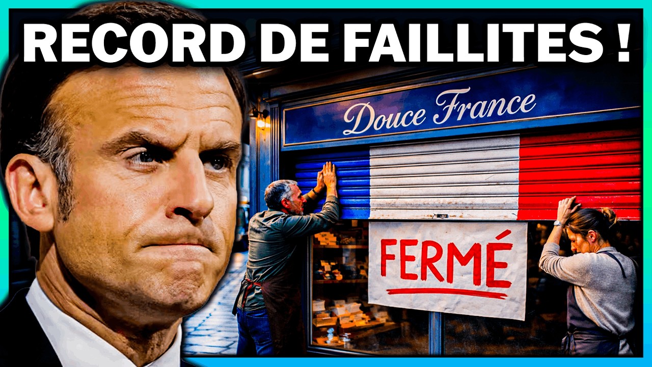🚨 70.000 FAILLITES en France : C'est bien PIRE que ce que vous imaginez...