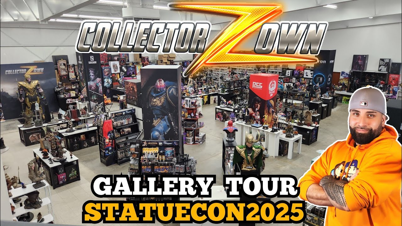CollectorZown Store Tour Statue Con 2025!