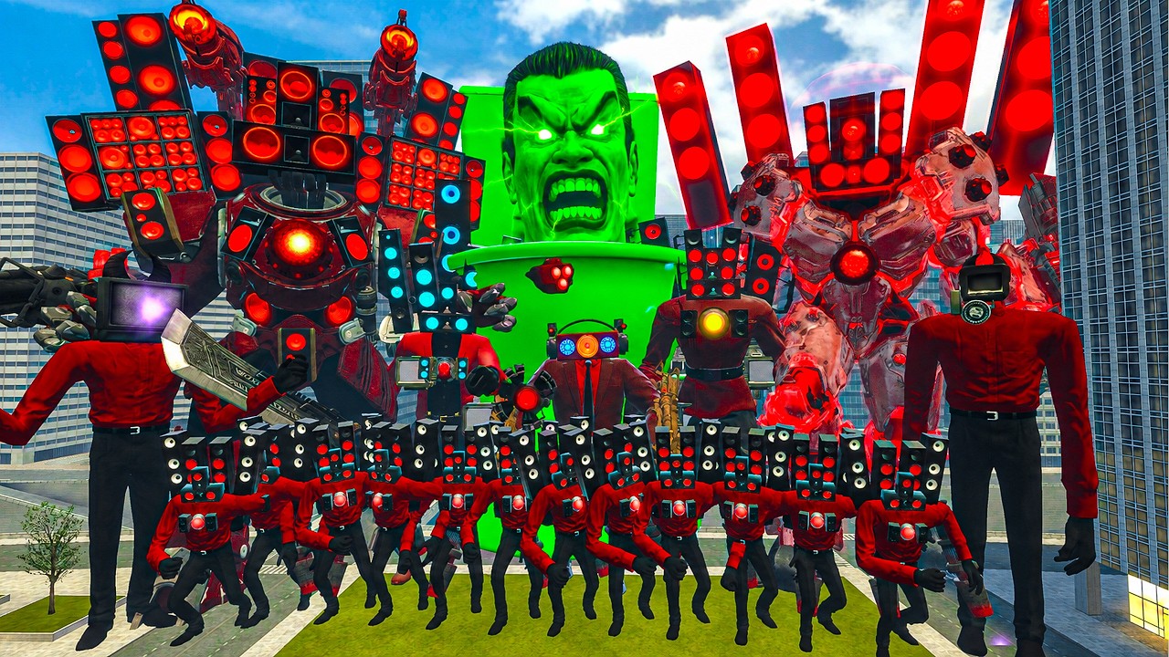 ALL SPEAKERMAN TITAN VS SKIBIDI TOILET 1-77 BOSSES: NEW GMAN ZOMBIE VS ASTRO SPEAKERMAN Battle! EP 3