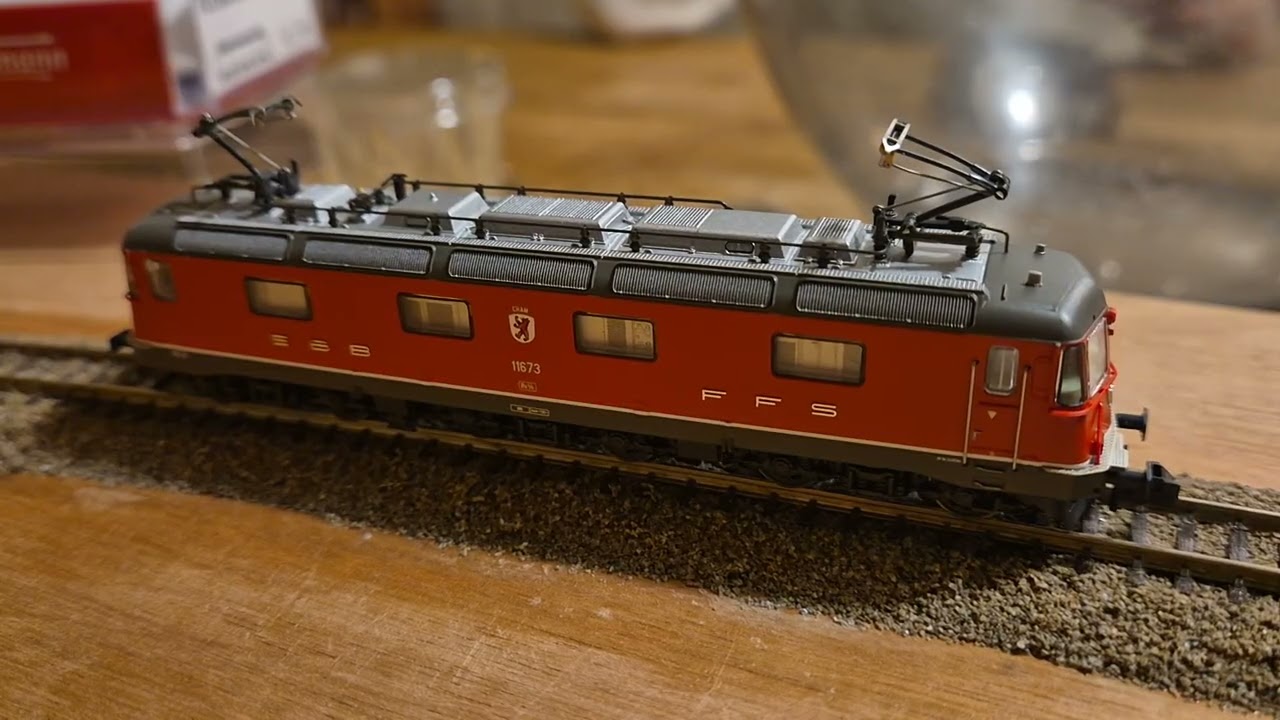 Nieuwe locomotief: Fleischmann 734194 SBB E-Loc Re 6/6