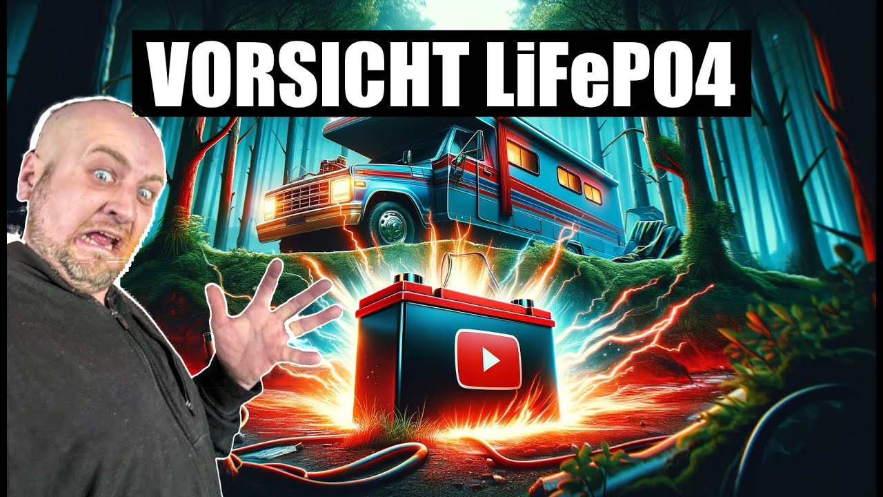 Wohnmobil auf Lithium umrüsten 🚐 und mit AGM Ladegerät laden , halten die Batterien ? #Celeipu