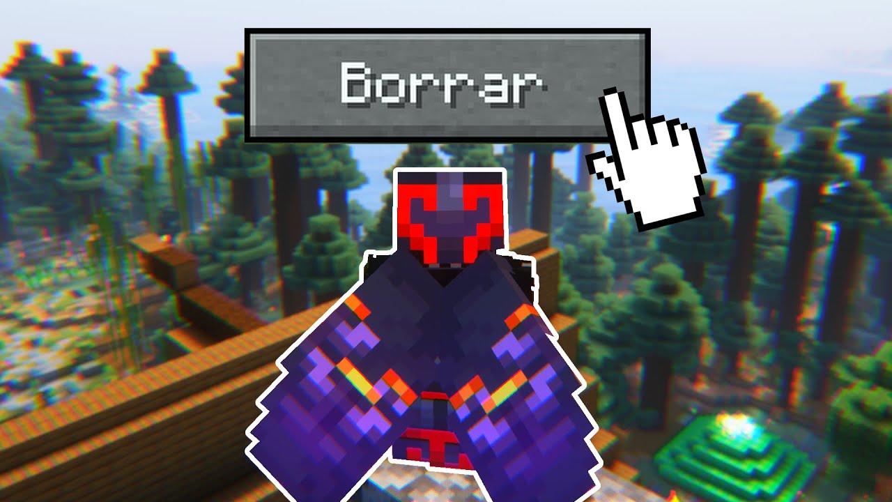 DEJA de BORRAR TUS MUNDOS de MINECRAFT