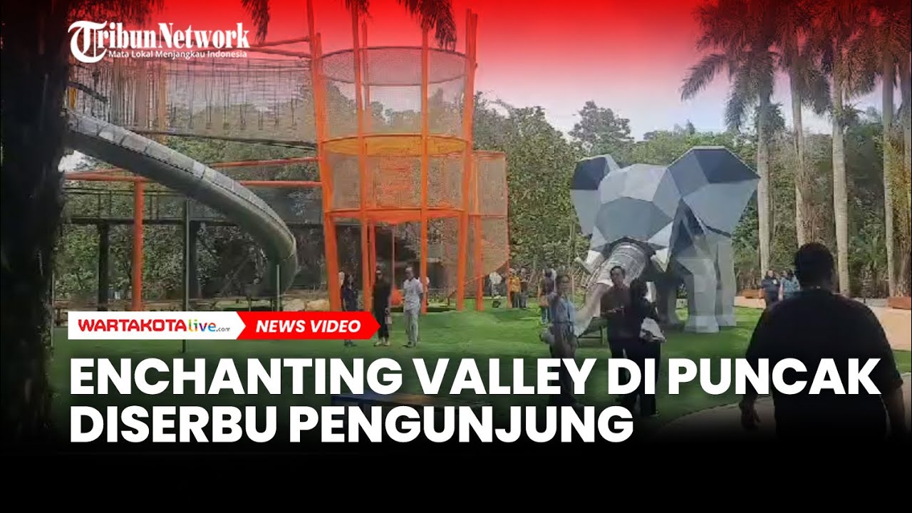 🔴 Wisata Enchanting Valley di Puncak Bogor Baru Buka, Pengunjung Merasa Terkesan
