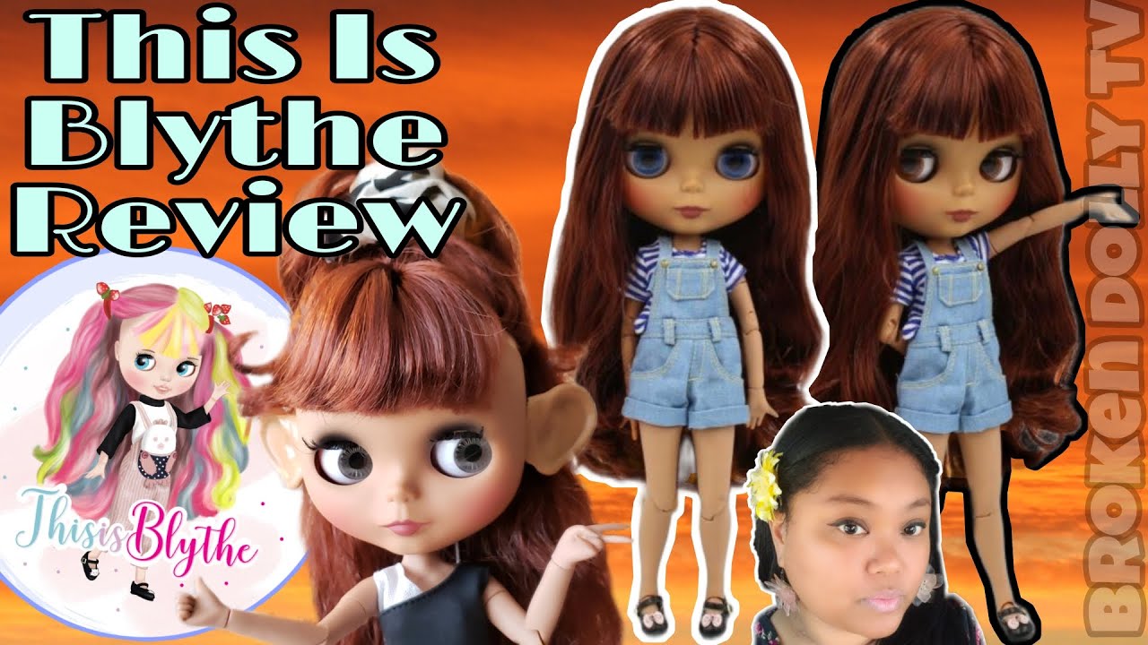 This is Blythe Review - 1/6 scale jointed Doll Details of Blythe + color change eyes, swap hands