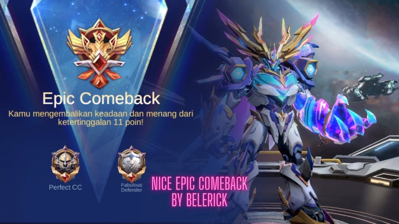 Nice epic comeback by Belerick