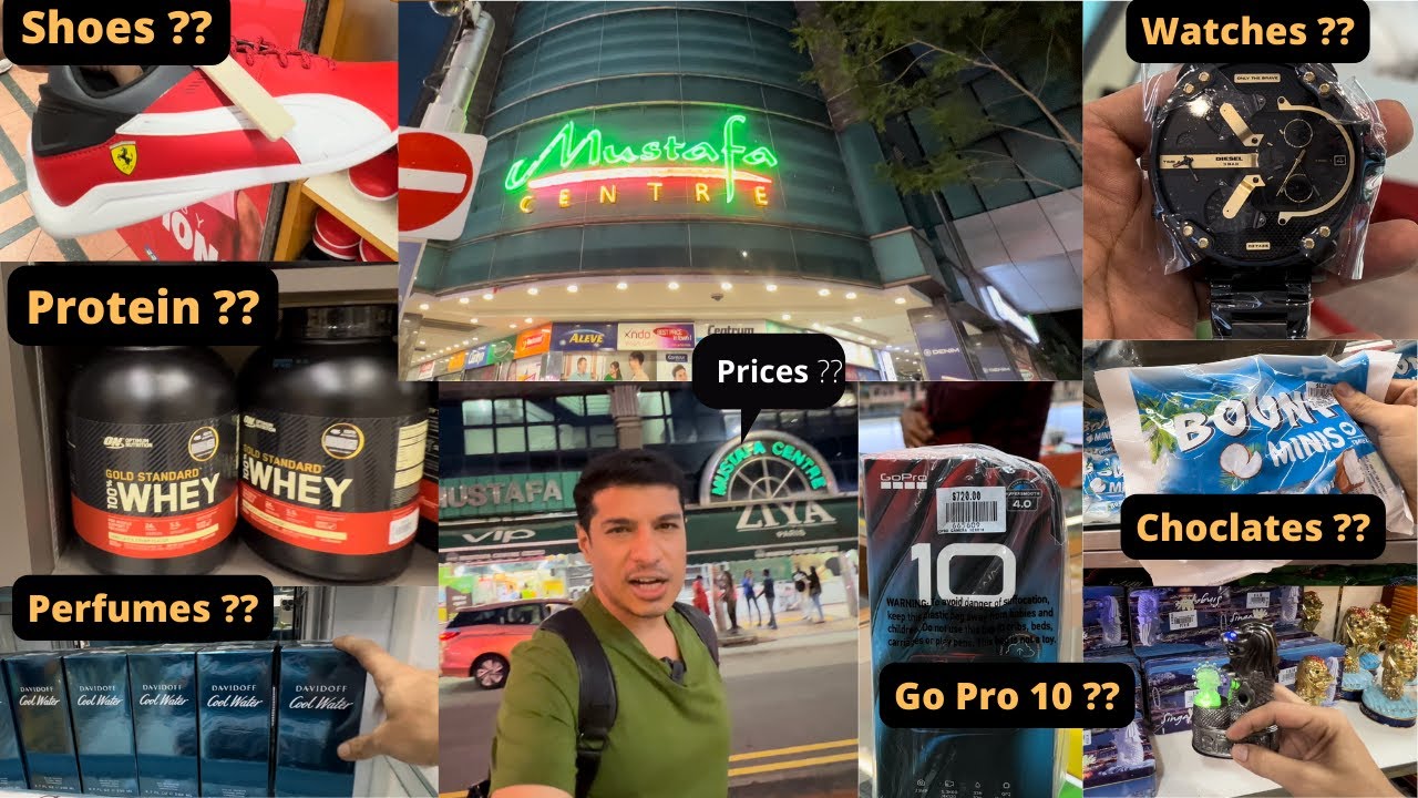 Mustafa Centre - Singapore Largest Shopping & Grocery Store - Perfumes, Shoes, Indian Tourist -Hindi