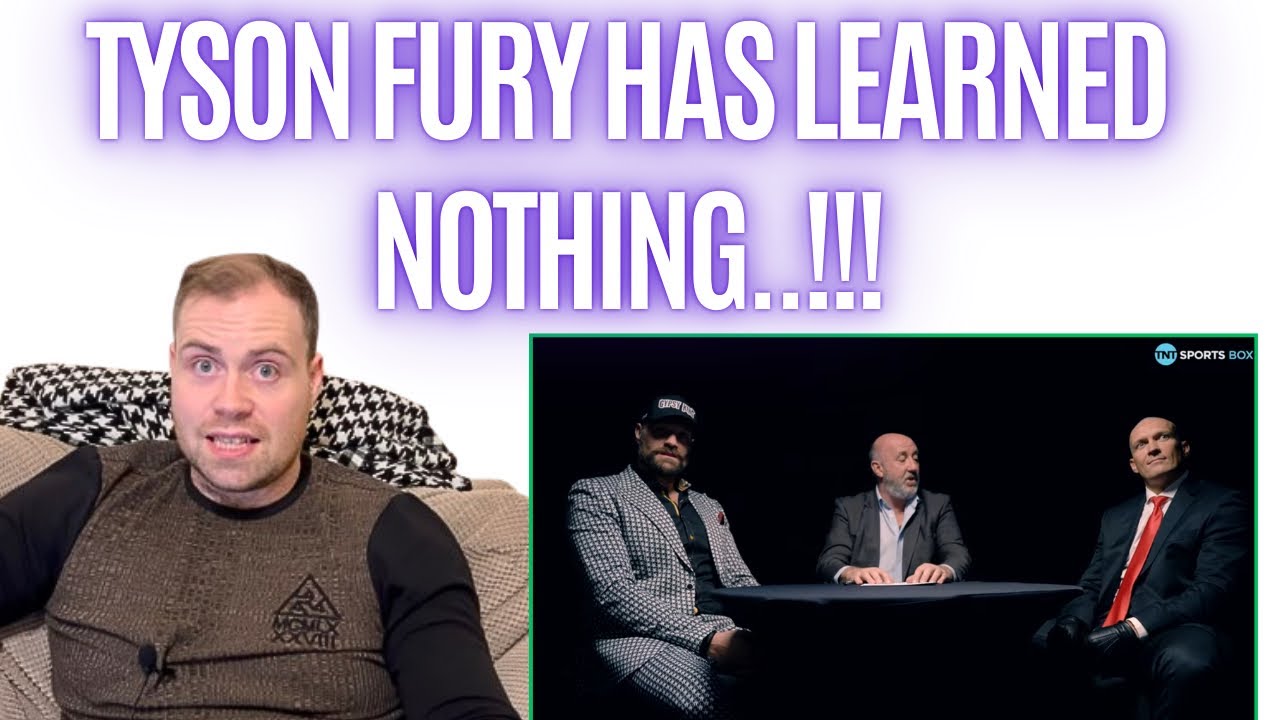 🤔 TYSON FURY HAS LEARNED NOTHING FROM HIS LOSS.. OR IS THIS PART OF A NEW PLAN??