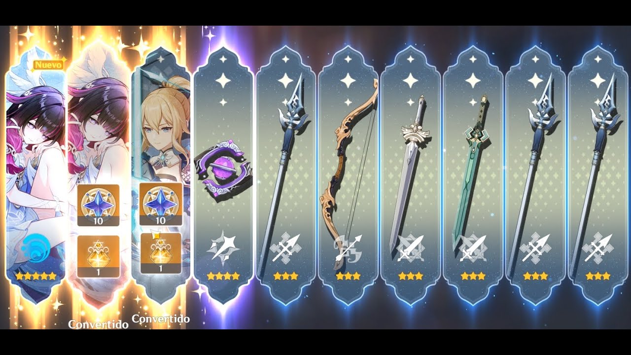 Que gran sorpresa tirando por Columbina-Genshin Impact