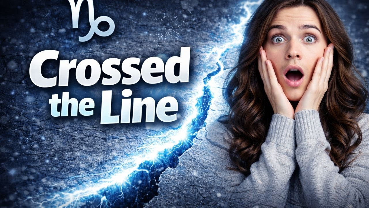 Capricorn: ♑The Words That Cross an Invisible Line