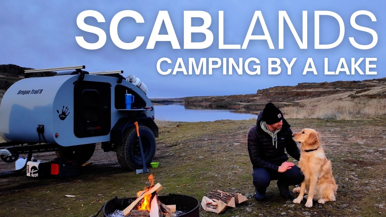 Cold Weather Lake Camping in Washington&rsquo;s Scablands