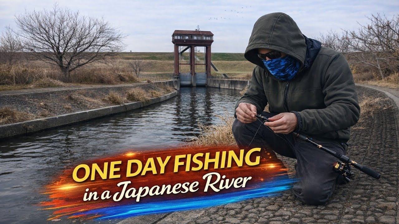 One Day Fishing in a Japanese River