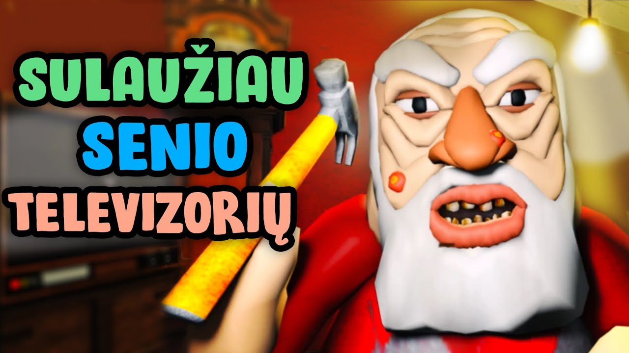 SULAUŽIAU SENIO TELEVIZORIŲ!