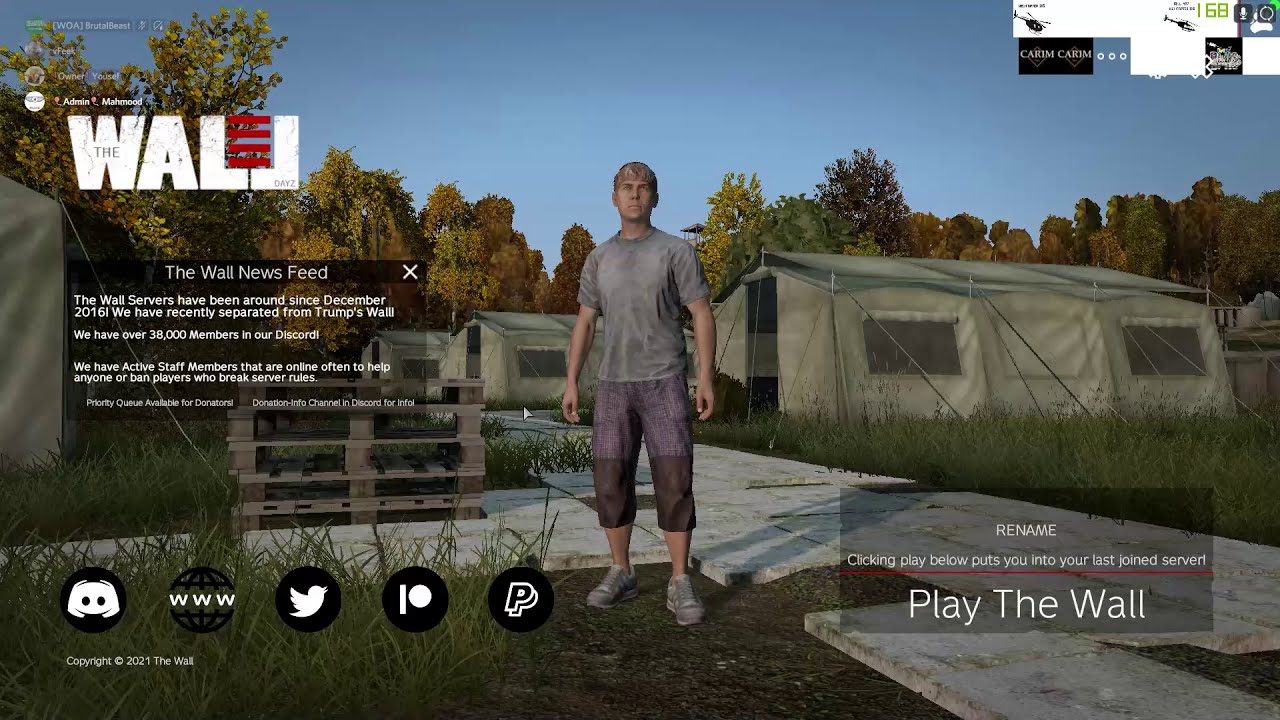 The DDOS attack on the dayz server while playing 😯