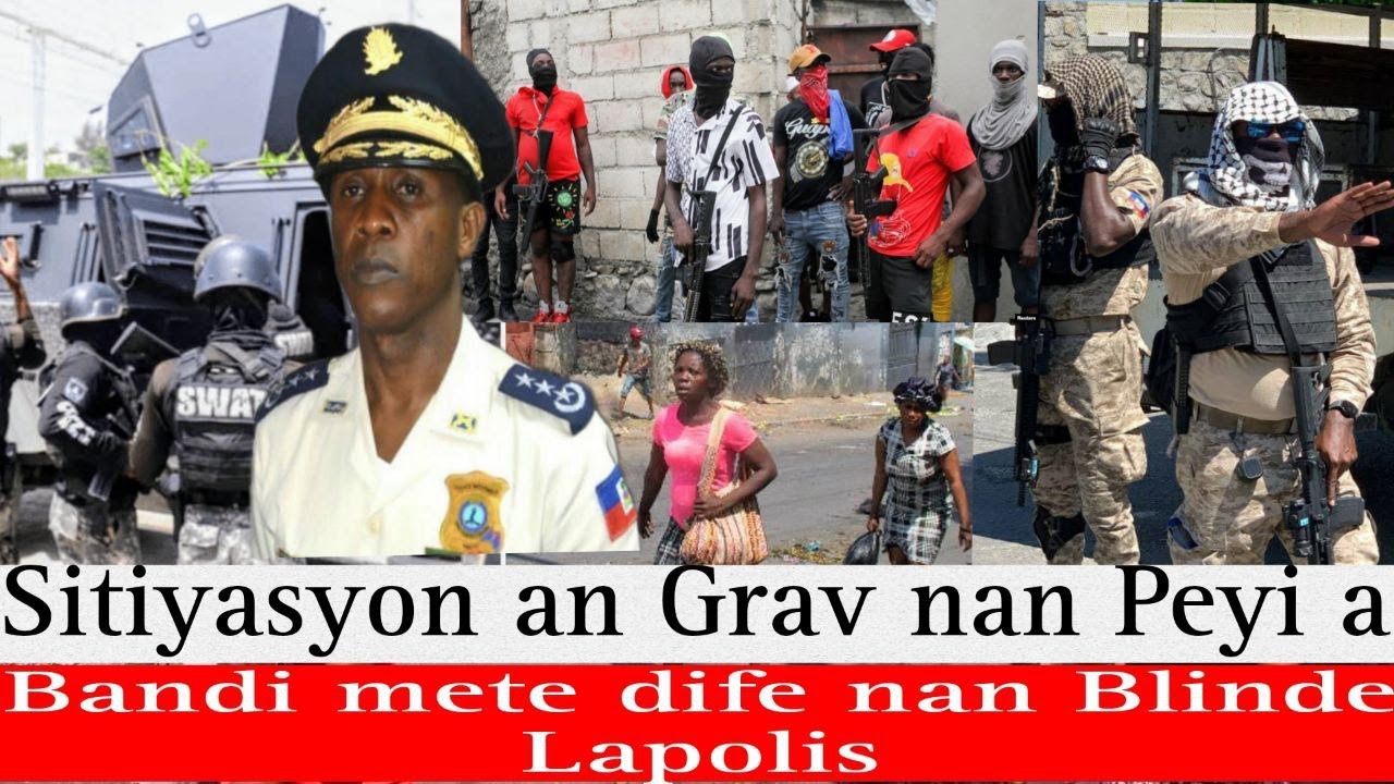 Bandi Kenscoff boule yon Blinde Lapolis, Blinde a pran nan Pyej, Moun kontinye ap kite kay yo, Tris!