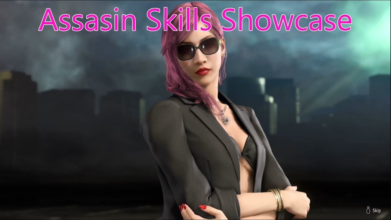 LIKE A DRAGON INFINITE WEALTH All Assassin Skills Exhibition / Skills Showcase Seonhee Exclusive Job