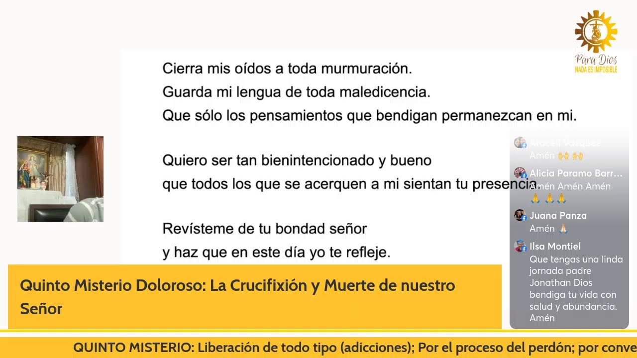 Rosario de la Aurora… MARTES