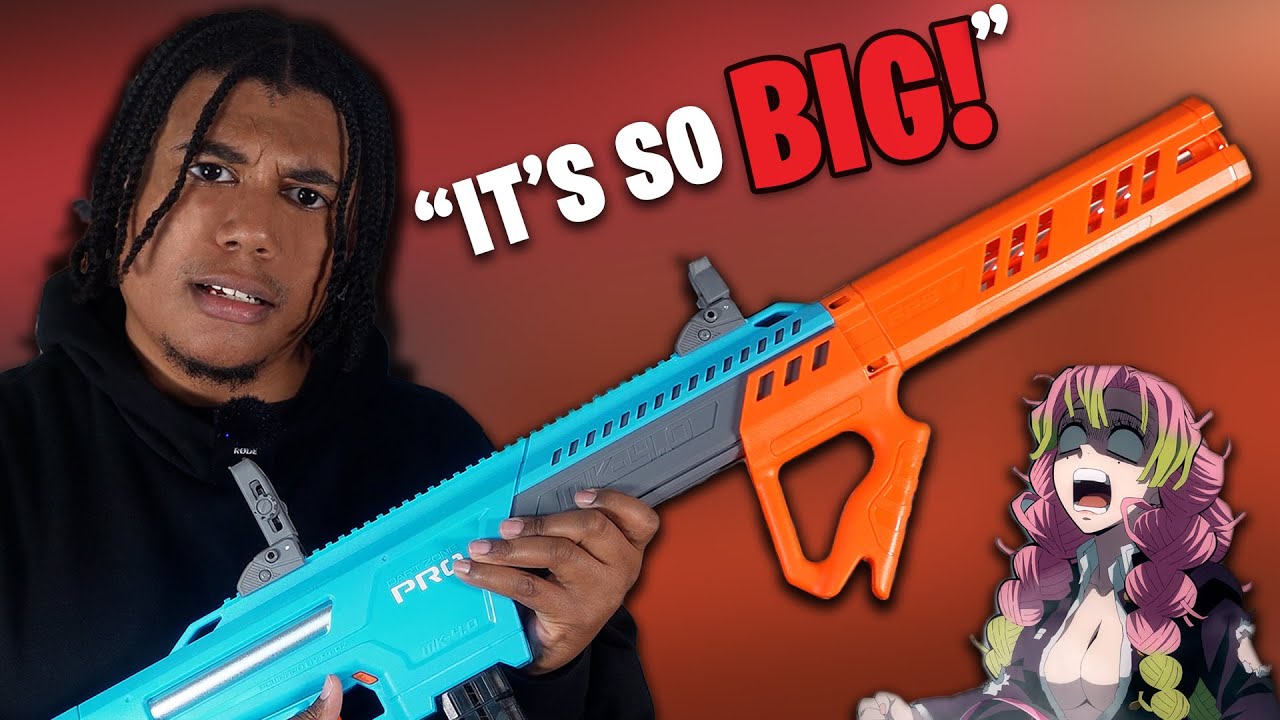 The DART ZONE PRO MK-4 is the ONLY Blaster That's Bigger Than My ...