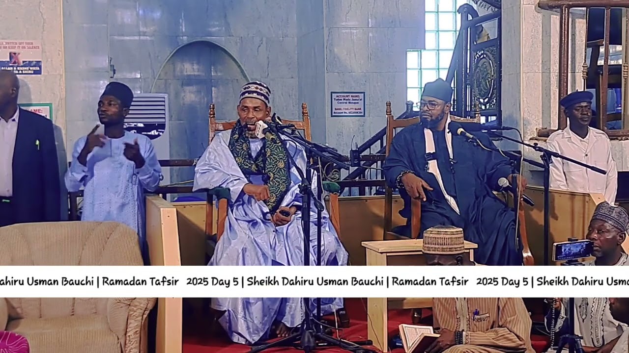 2025 Day 5 | Sheikh Dahiru Usman Bauchi | Ramadan Tafsir ●○●