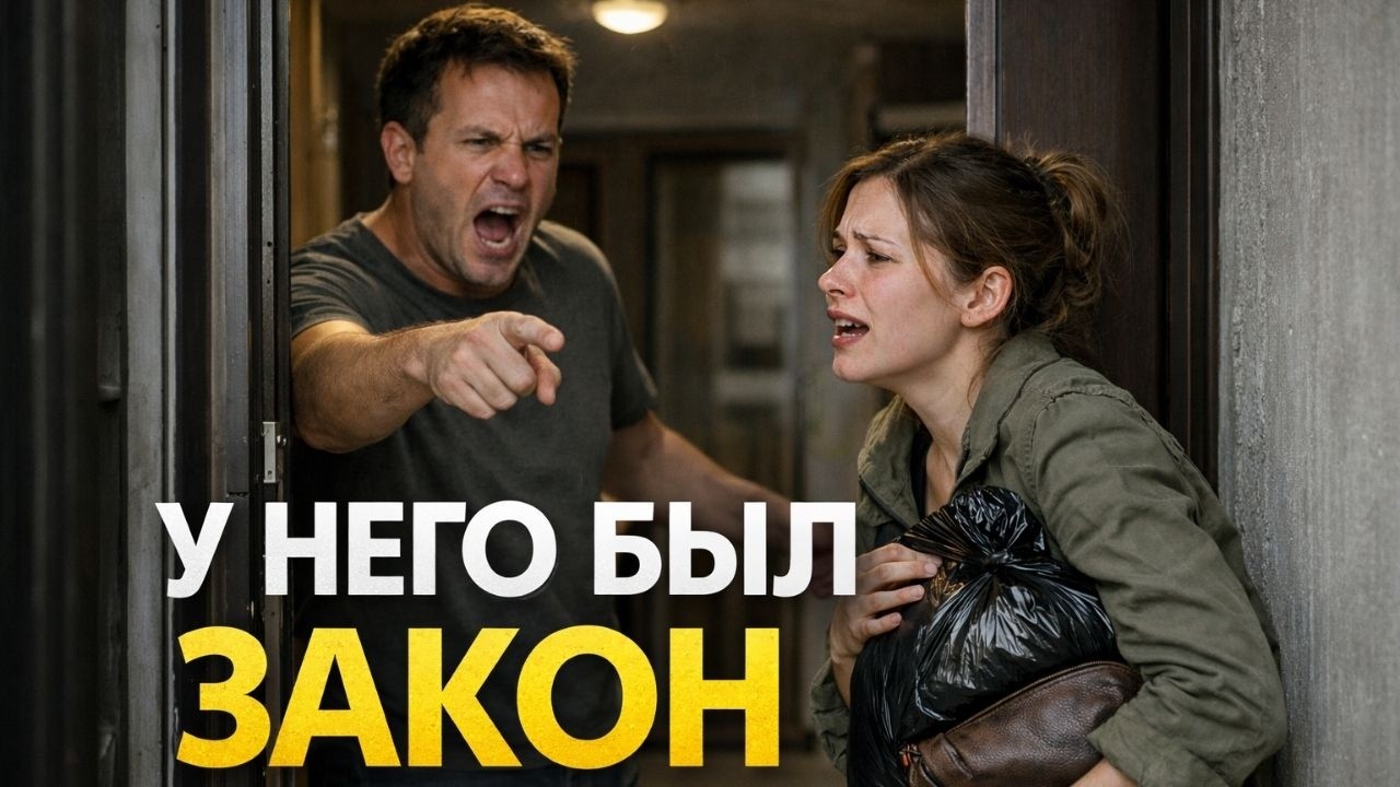 МУЖ ВЫСТАВИЛ ЗА ДВЕРЬ ПРИКРЫВШИСЬ ЗАКОНОМ, И СПОРИТЬ БЫЛО БЕСПОЛЕЗНО