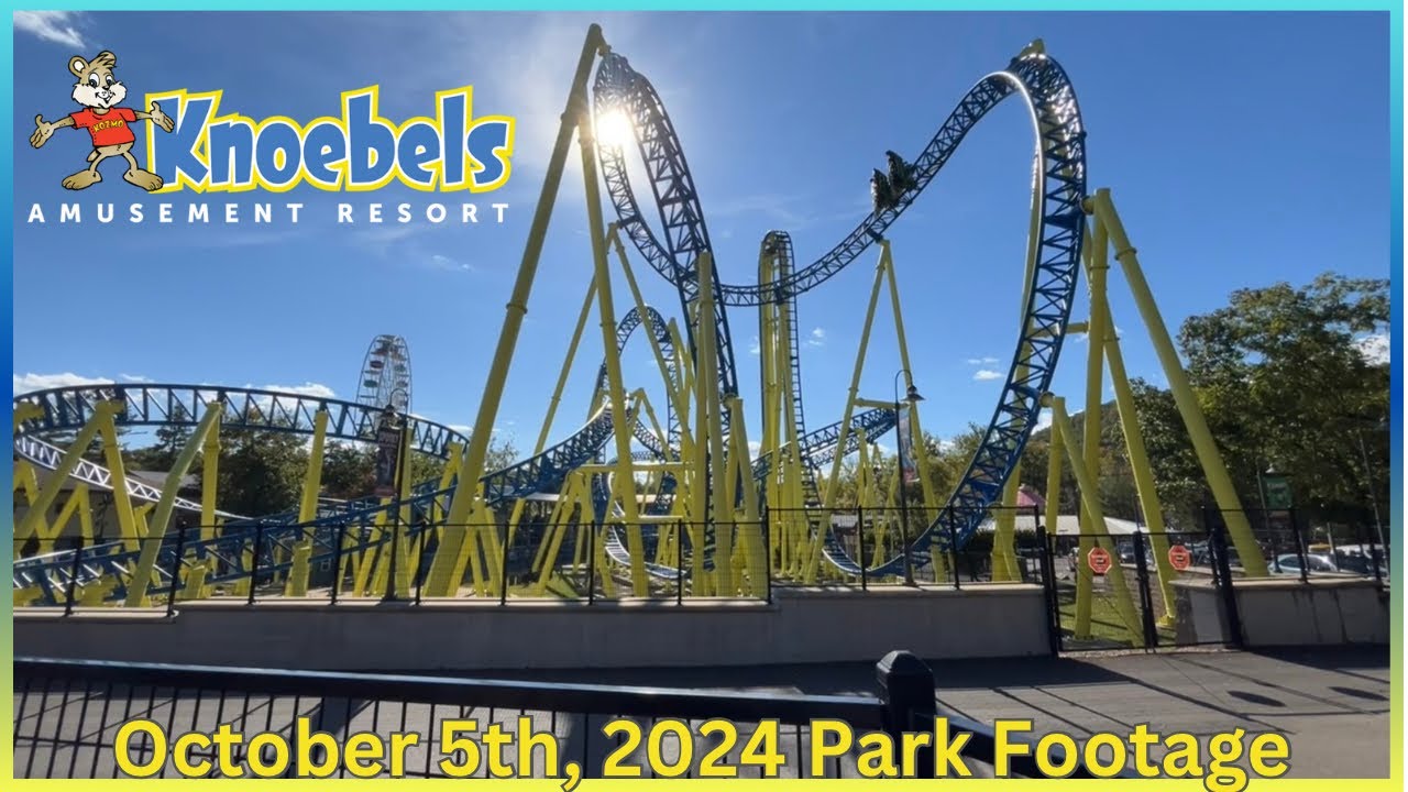 Knoebels Amusement Resort: October 5th, 2024 Park Footage