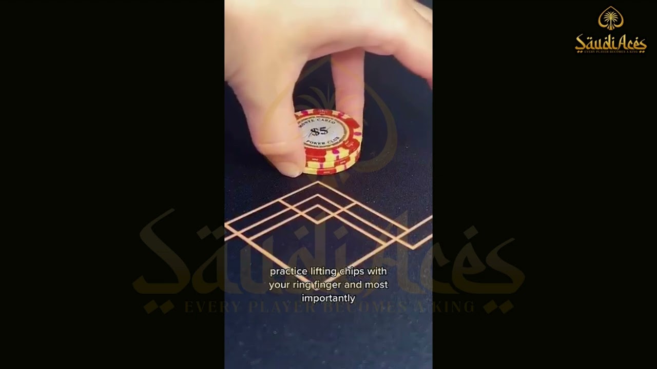 How to Shuffle Poker Chips Like a Pro ♠️ | Simple & Stylish Technique