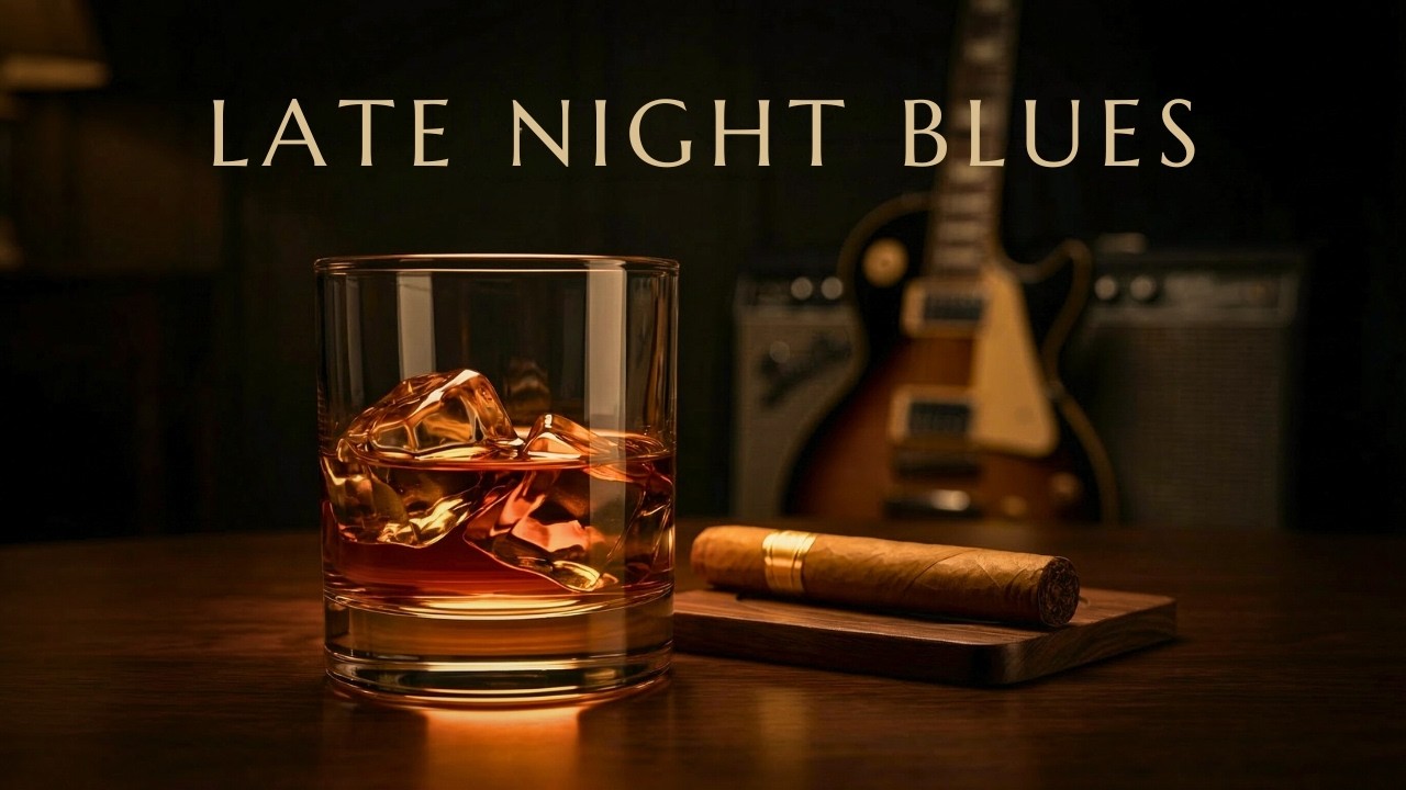 Slow Blues So Smooth Even Your Whiskey Will Relax | 10 Hours Guitar & Sax
