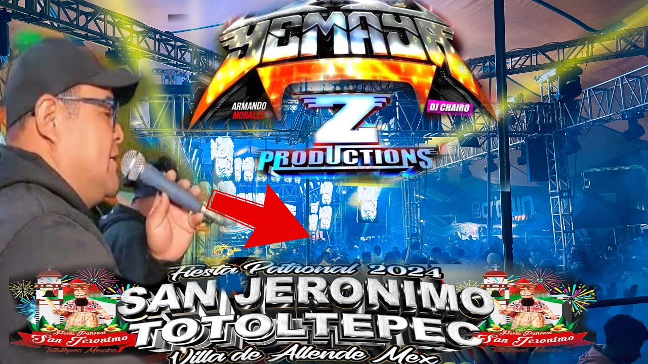 LA CUMBIA MAS TOCADA CON SONIDO YEMAYA FERIA SAN JERÓNIMO TOL. VILLA DE ALLENDE MEXICO 2024